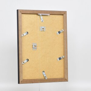 Efecto marco 2319 plata alto brillo 25x70 cm cristal de museo