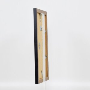 Efecto marco 2319 plata alto brillo 25x70 cm cristal de museo