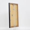 Efecto marco 2319 plata alto brillo 25x70 cm cristal de museo