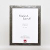 Efecto marco 2319 plata alto brillo 35x100 cm cristal de museo