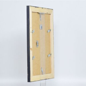 Efecto Marco de madera maciza 2240 negro 45x60 cm Cristal acrílico