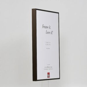 Marco de aluminio efecto Quadro 59,4x84,1 cm bronce cristal transparente