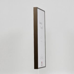 Marco de aluminio efecto Quadro 59,4x84,1 cm bronce cristal transparente