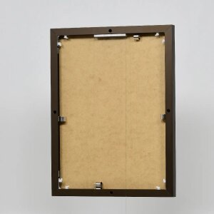 Efecto marco de aluminio Quadro 45x60 cm bronce cristal acrílico