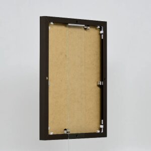 Efecto marco de aluminio Quadro 45x60 cm bronce cristal acrílico