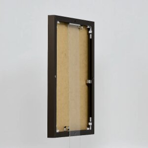 Efecto marco de aluminio Quadro 45x60 cm bronce cristal acrílico