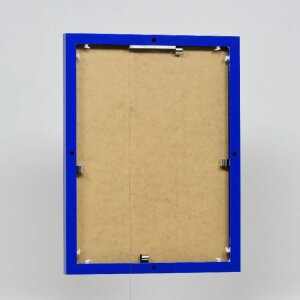 Portarretratos efecto aluminio Quadro 59,4x84,1 cm cristal acrílico azul