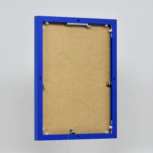 Portarretratos efecto aluminio Quadro 59,4x84,1 cm cristal acrílico azul