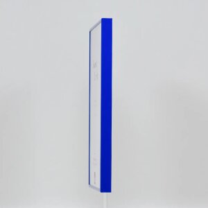 Portarretratos efecto aluminio Quadro 59,4x84,1 cm cristal acrílico azul
