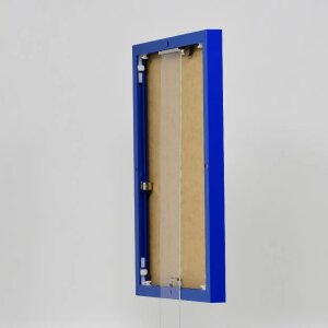 Efecto marco de aluminio Quadro 20x30 cm azul cristal de museo