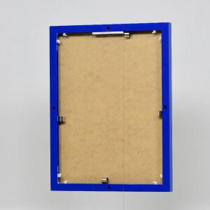 Efecto marco de aluminio Quadro 20x30 cm azul cristal de museo