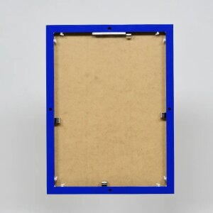 Efecto marco de aluminio Quadro 20x30 cm azul cristal de museo
