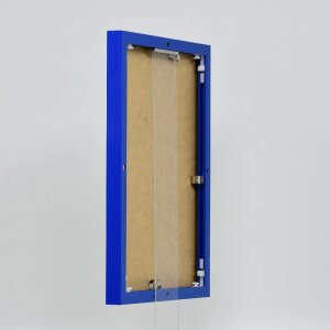 Efecto marco de aluminio Quadro 20x30 cm azul cristal de museo