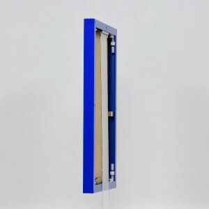 Efecto marco de aluminio Quadro 20x30 cm azul cristal de museo