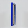 Efecto marco de aluminio Quadro 20x30 cm azul cristal de museo